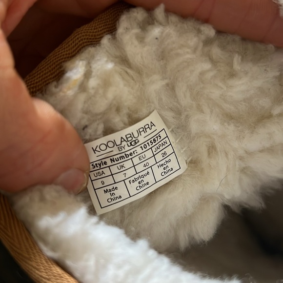 NWOT Koolabura by UGG Victoria Tall Chesnut Suede boots with bows 9 - Picture 7 of 7